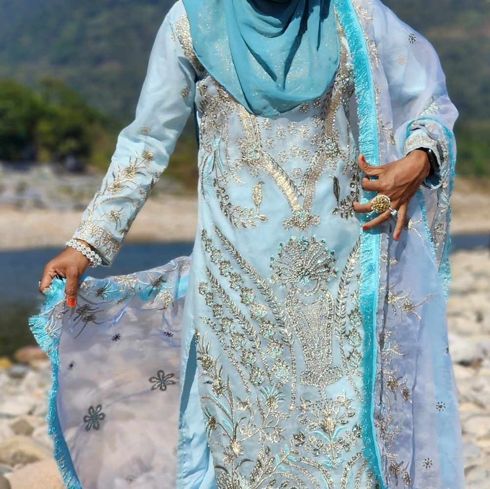 Pakistani beautiful selwar kamiz dress